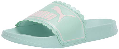 PUMA Kids Girls Leadcat Ftr Petals Slide Casual Sandals Casual - Green