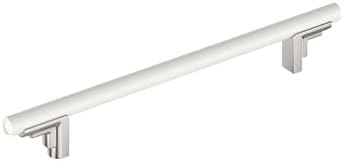 Signature Hardware 954042-7916 Anberlin 7-9/16 Inch Center to Center Bar Cabinet Pull - Polished Nickel