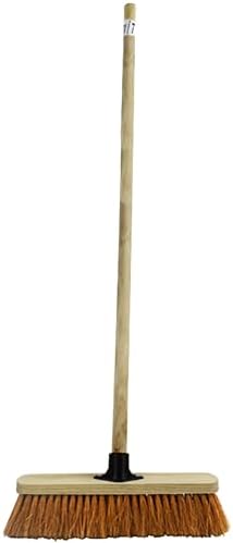 Soft Bristle Indoor Kitchen Sweeping Broom Modern Silver And Black