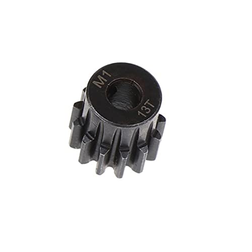 Pinion Gear 1pc 1 Module Pinion Motor Gear 1M 11T 13T 15T 17T 19T Spur Gear 5mm Bore Metal Gear 1/8 Electric Car Motor bore Shaft(13 Teeth)
