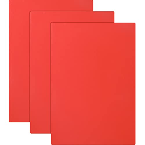 3 Sheets Rubber Stamp Sheets for Laser Engraving Machine, A4 Rubber Stamp Sheets for Laser Cutter Soft Rubber Sheets to Make Rubber Stamps, 2.3 mm, Orange