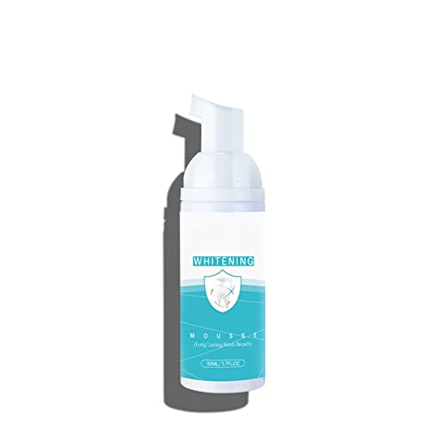 IUNSER Zahnreinigungsschaum Mousses Frischer Atem Reinigung Zahnflecken Zahnpasta Anti-Karies Fester Mundreinigungsmousses 50ml Katze Zahnpasta (White, One Size) – Bild 3