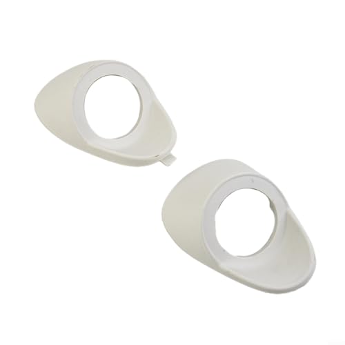 2 adattatori per staffa per tweeter a pilastro A per autoradio, 6,3 cm, in plastica, distanziatori per installazione di sistemi audio personalizzati, bianco