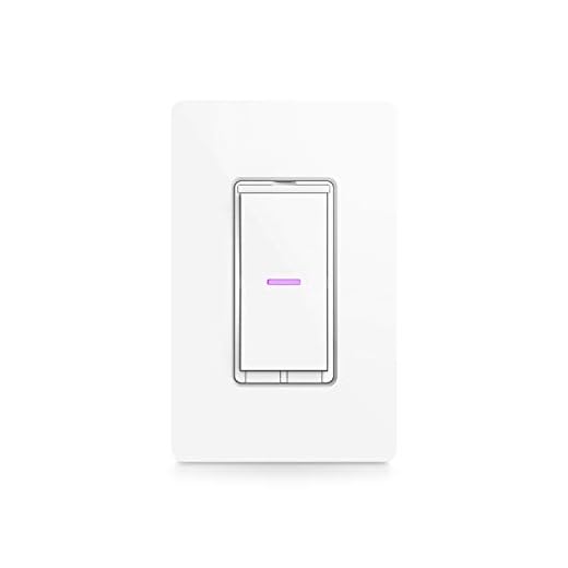 iDevices Wall Switch - Wifi Smart Light Switch, No Hub Required, Single Pole/3 4-Way Set up, Works with Alexa