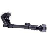 Arkon CM117-SBH Replacement or Upgrade Long Arm Windshield Suction Mounting Pedestal with 2T Swivel Pattern