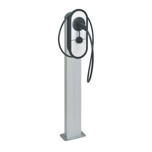 Bticino LEGRAND LG-057018 Piedistallo per Colonnina di Ricarica Green Up One, Accessorio per Montaggio da Pavimento, Canalina 60mm
