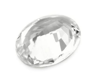 Saphir naturel d'exception de qualité AAA blanc pour haute joaillerie - 3