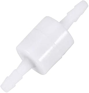 4mm Check Valve,Plastic Inline Check Valve One Way Non Return Check Valve for Water Fuel Gas Liquid Air