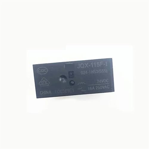 Relés de potencia HF115F-I para solucionar fallos de encendido en maquinaria de 24V 16A