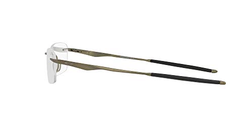 Image of Oakley Men Clear Lens Rectangle Frames - 0OX5118