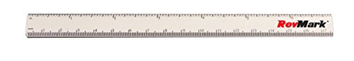 24 Pack - Revmark Carpenter Pencils W/Printed Ruler (White) #TOP1