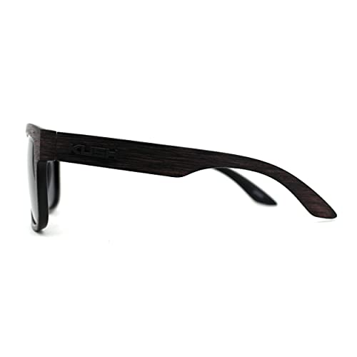 Image of SA106 Premium Kush Polarized Woodgrain Horn Rim Sunglasses