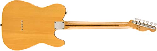 Squier Classic Vibe Telecaster ’50s modèle gaucher – Butterscotch Blonde - Les Beatles, Paul McCartney, John Lennon, RIngo Starr, George Harrison Squier Classic Vibe Telecaster '50s modèle gaucher - Butterscotch Blonde – Image 3