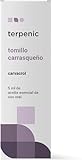 TERPENIC – Aceite Esencial de Tomillo Carrasqueño (Thymus capitatus) – 5 ml – Uso Oral – Aroma herbal muy intenso y especiado de tomillo mediterráneo