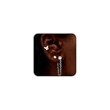 AceFun 3 pièces 20G Piercings Helix pour femmes Boucles Piercing oreilles Acier Chirurgical Piercing Papillon Fleur Serpent Boucles oreilles Cartilage Set Helix Tragus Piercing Bijoux oreilles