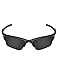 Mryok Polarized Replacement Lenses Compatible with Oakley Half Jacket 2.0 XL OO9154 62mm Sunglasses, HD Polarized, UV Protection, Impact Resistant & Perfectly Fit - Stealth Black