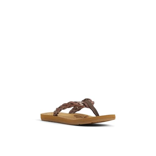 Image of Roxy Women's Feel Breezie Braided Flip Flop Sandal
