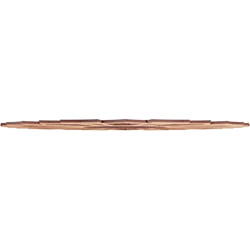 Image of Ekena Millwork 20 inchOD x 7 inchID x 3 /8 inchT Augustus Wood Fretwork Pierced Ceiling Medallion, Cherry