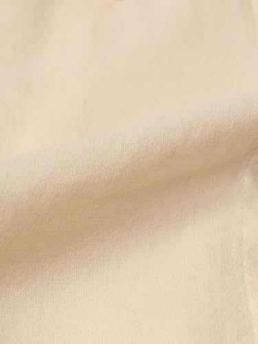 Image of The Souled Store Seashell Women Full Length Spread Collar Off White Embroidered Cotton Linen Blend Regular Fit Breathable Side Tie-Up Lightweight Everyday Shirt for Casual Wear