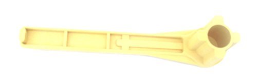 JSP Manufacturing 1 Pack Gas and Bung Wrench Non Sparking Solid Drum Bung Nut Wrench (Yellow)