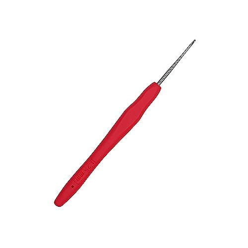 Image of Small Size Crochet Hook Lace Crochet Needle QLRFFLJOY 1.25mm Crochet Hook Embroidery Thread Knitting Weaving Tool DIY Lace Yarn Crochet Needles (1.25 mm)