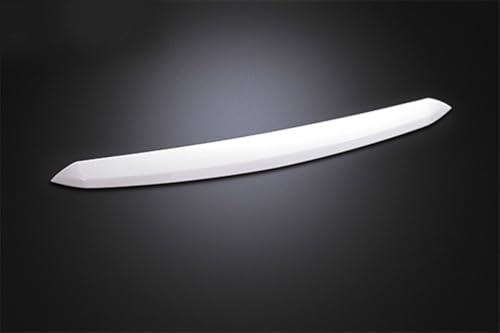 Cargo 30系 前期 アルファード30 GGH/AGH3#前期 アルファード専用 ボンネット トップモールカバー エアロパーツ パールホワイト/ピアノブラック/カーボン調 3色 (パールホワイト070)