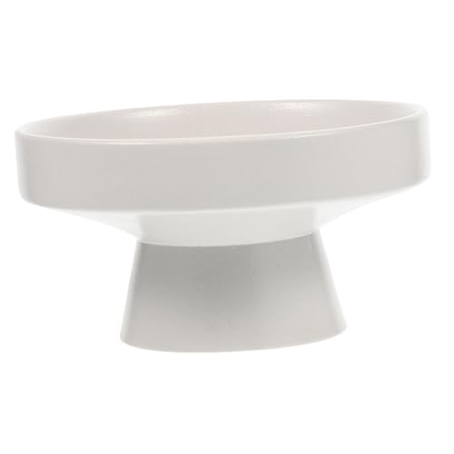 ABOOFAN Frutero De Cerámica Cuenco Para Servir Con Patas Soportes Bandeja De Frutas Canasta De Frutas De Niveles Tazón De Frutas Bandeja Para Servir Cuenco Para Lavar Frutas