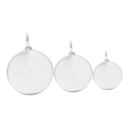 SUPVOX Metal Shooting Range Targets 3pcs Hanging Training Targets for Compact Exercise