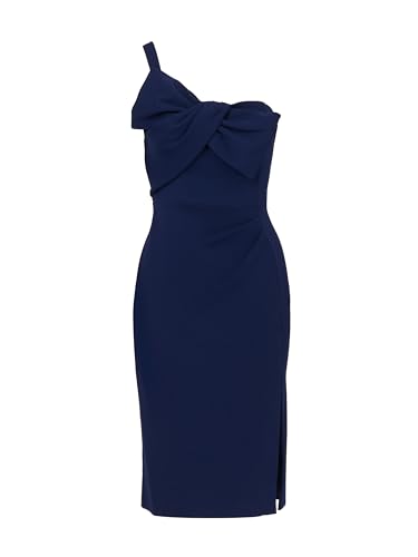 Image of Adrianna Papell Knit Crepe Short Dress