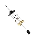 Traditionelle windspiele: hervorhebung des stils ihres , klassisches design und einfach und großzügig, windspiele im freien