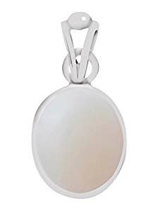 Pendentif opale naturelle pour éviter les contrefaçons en argent 925