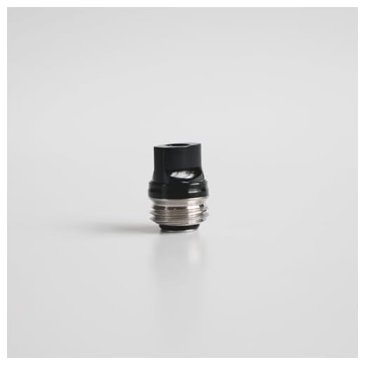 WratryParts 510 Whistle Colorful Mouthpieces BB Drip Tip For 510 Thread Subohm RTA RDA, Billet Box Tank (Black)