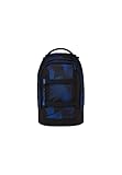 Satch Pack Schulrucksack ab 5. Klasse ergonomisch 30L Stauraum standfest Organisationstalent Seismic Blue - Blau