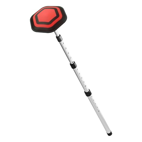 XIAOQENAN Soporte portátil ajustable para bolsa de golf, 4 secciones, telescópico, marco de aleación de aluminio, base antideslizante, soporte de aleación de aluminio