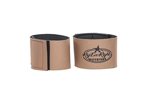Rig'Em 右 水鳥 2.5インチ エクストラワイド ネオプレン アンクルゲイター バードハンティングブーツとウェーダー用