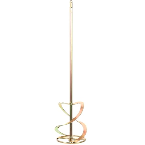 POPETPOP Taladro Varilla Agitadora Eléctrica para Mezclar Pintura y Mortero, Accesorio de Mezclador de Cemento, Varilla Mezcladora Duradera Base Cuadrada, Herramienta para Estilo Aleatorio