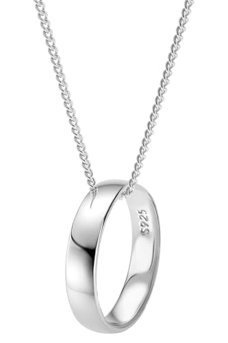 Juego de joyas trendor en plata de ley 925, el regalo perfecto de 55 cm