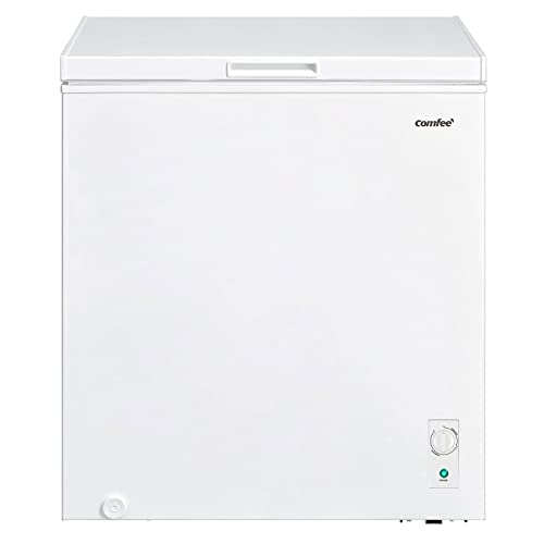 Produktfoto von Comfee RCC199WH1(E) Gefriertruhe / 250 kWh/Jahr / 85cm hoch / 198L / Einstellbarer Temperaturregler/Hängekorb&hellip;