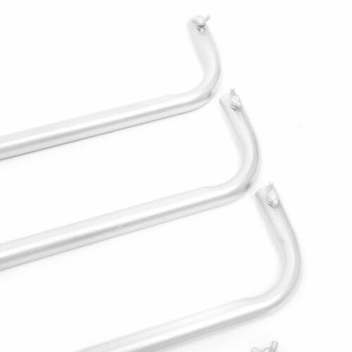 Cornice in metallo per matrimoni, arco nuziale, arco quadrato da 2 m, cornice floreale, arco da giardino, decorazione per feste, eventi, cerimonie, cabina fotografica (bianco)