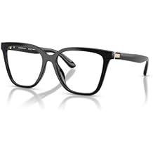 Emporio Armani EA4254U Universal Fit Prescription Eyewear Frames, Shiny Black/Grey/Dark Grey, 52 mm