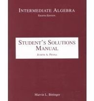 Intermediate Algebra 0201340259 Book Cover