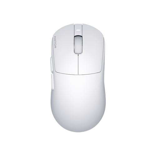 Souris sans fil ultra-légère 46g HATOR Quasar 3S 8K avec switches optiques et patins PTFE
