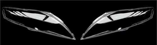 Coque de lampe haute transparence pour Ford Mondeo 2007-2012, paire d'abat-jour avant en verre