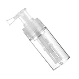 UKCOCO Weißer Pulver sprüher Langlebiger Transparenter Kunststoff behälter für Trockenes...