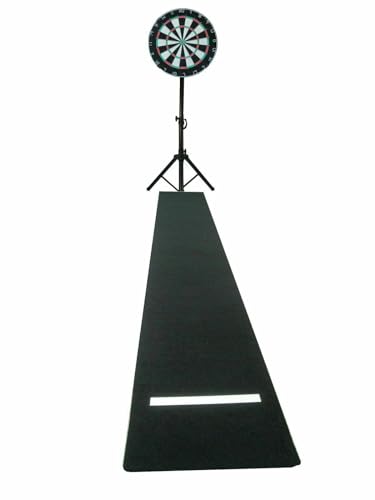 DSX Dartset Steel Dart Board Dartscheibe Dartteppich Ständer
