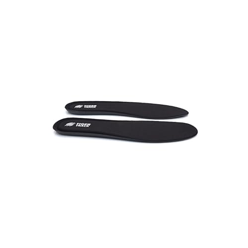FlexiStep Ultra Konforlu Ortopedik Ayakkabı Tabanlığı Spor ve Günlük Kullanım için Kadın Erkek Siyah 42-43