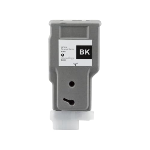 Cartucho PFI 320 negro de tinta pigmentada 300ml para plotter Canon IPF TM-200 y TM-300