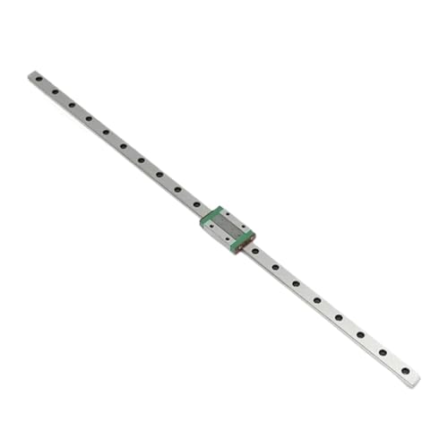 Rail linéaire MGW15 miniature anti-jeu mécanique avec bloc coulissant carré de 200 mm