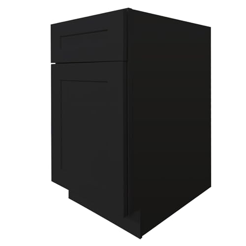 CozyHommie Shaker Style Unassembled Kitchen Solid Wood Base Cabinet 1