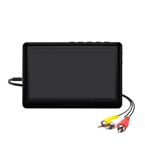 AV Recorder Video Audio Capture Box Analog to Digital Converter for Camcorder DVD TF Card U Disk 4.3 Inch(Without Box)